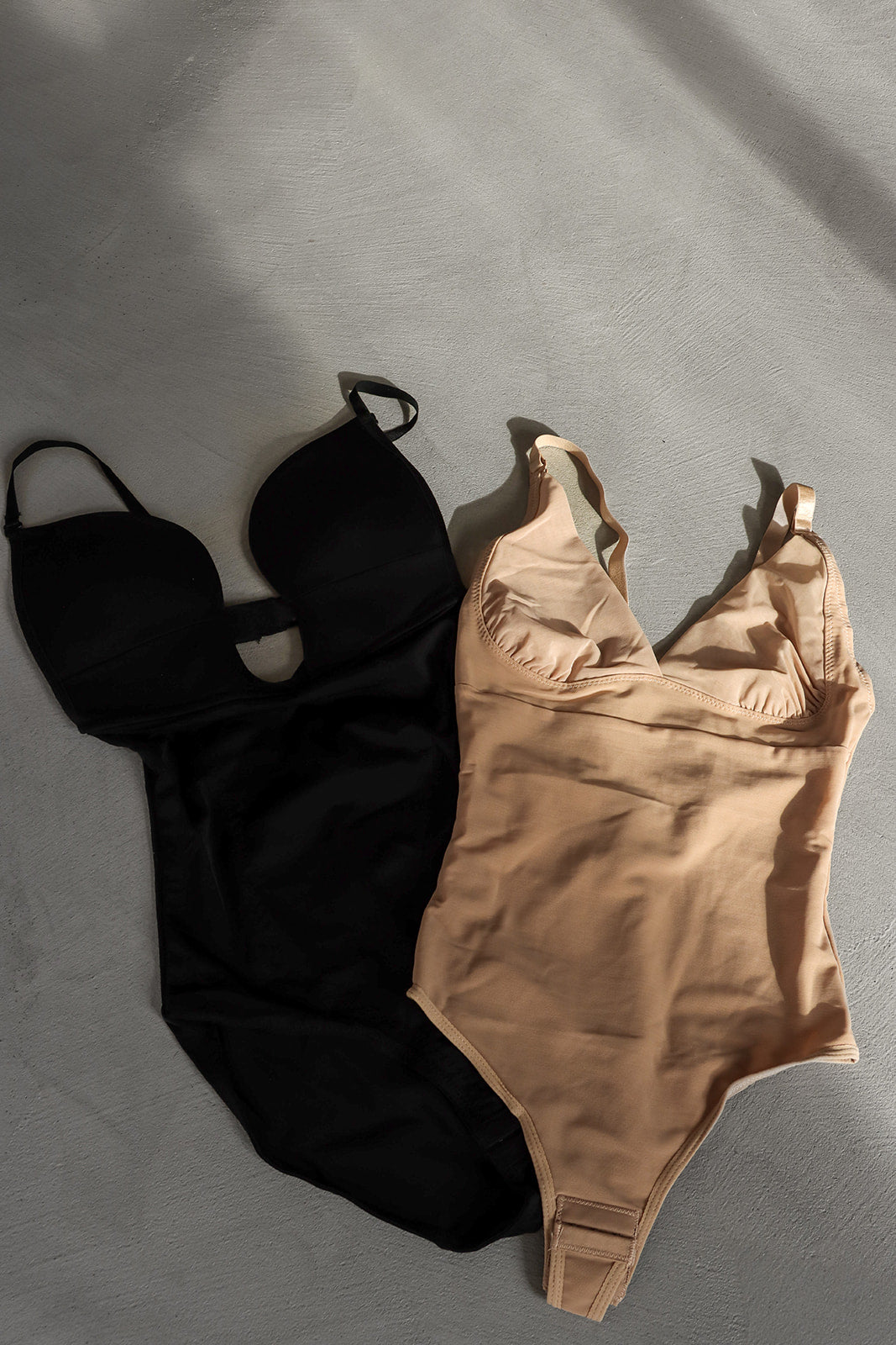 Corset Zip Shapewear- Black